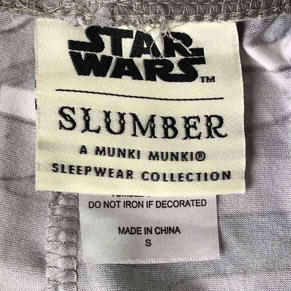 Star Wars Slumber Baby Yoda Longe Jogger Munki Disney Grogu Size Small - Picture 4 of 13